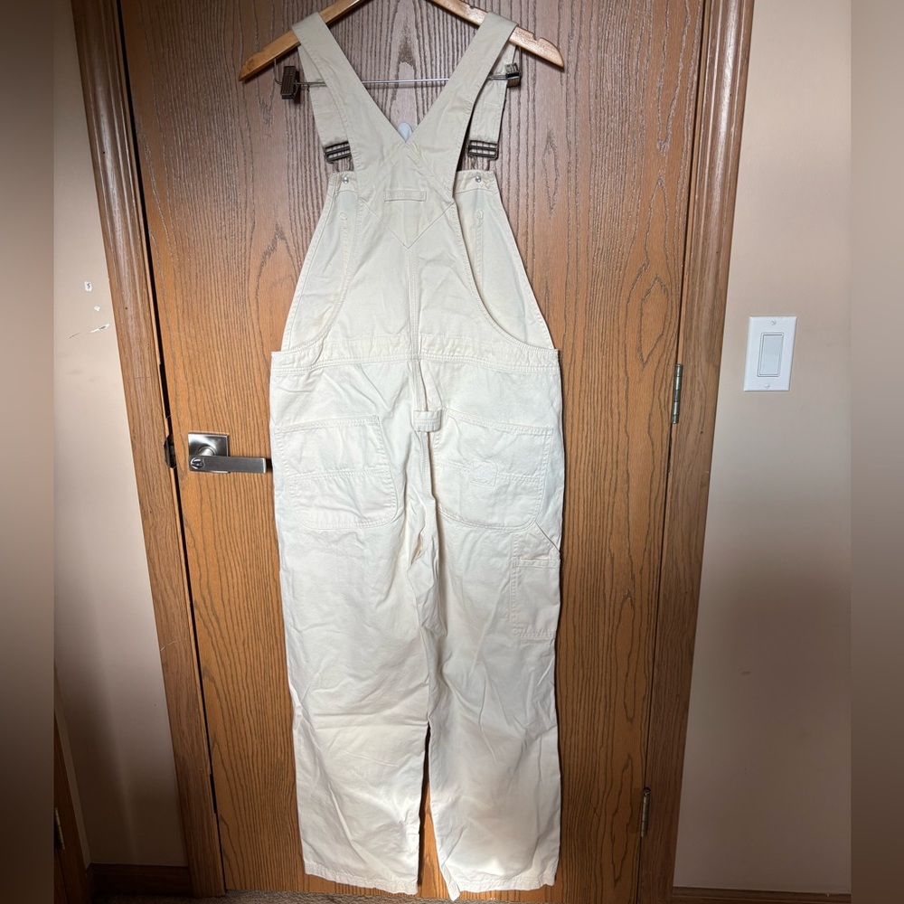 Alpine Design Women's Light Cream Off White Overalls - Picture 10 of 12